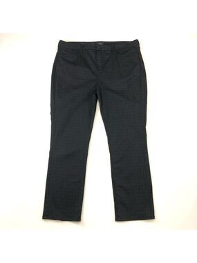 NYDJ Sheri Slim check womens pants Size 18 Liftux Workwear Capsule Wardrobe